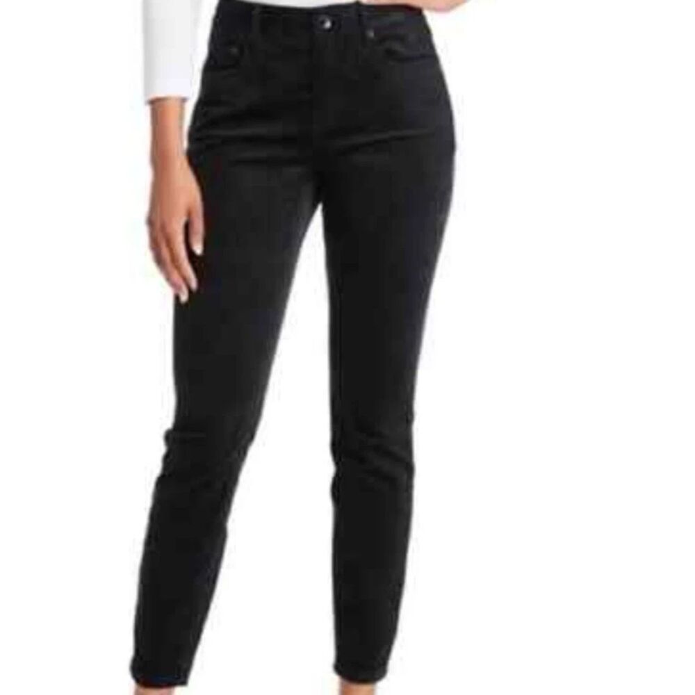 Vineyard Vines Black Skinny Jeans Size 10 Stretch Mid Rise Classic